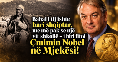 Babai i tij ishte bari shqiptar, me më pak se një vit shkollë – i biri fitoi Çmimin Nobel në Mjekësi!
