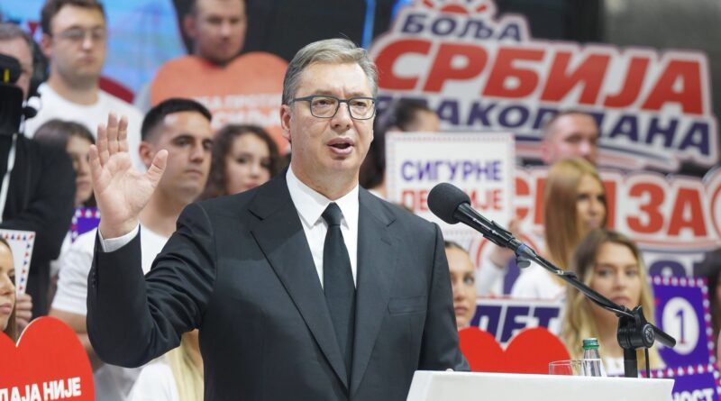 Partia e Vuçiç u ndalon hyrjen mediave N1, Nova S, Danas dhe Radar në selinë e saj gjatë natës zgjedhore